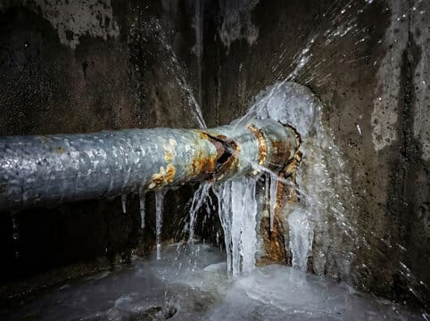 Frozen Pipe Damage in East Hampton: Warning Signs and First Steps