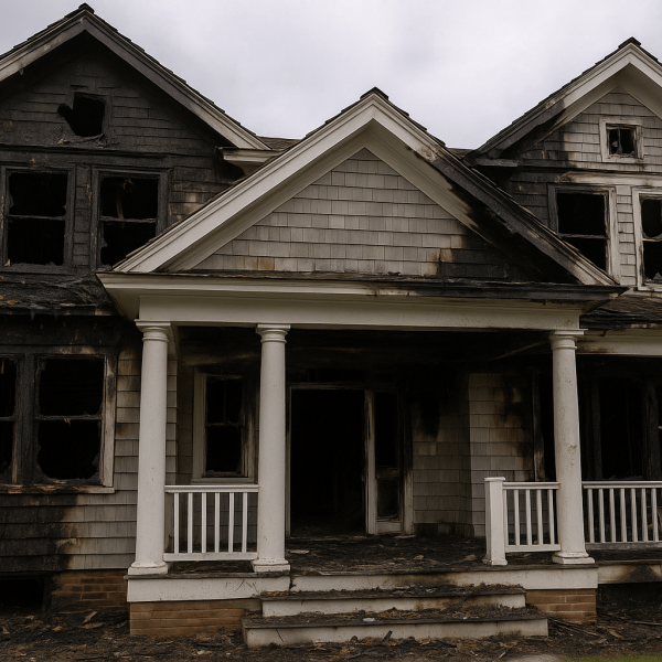 Fire-Damaged Hamptons