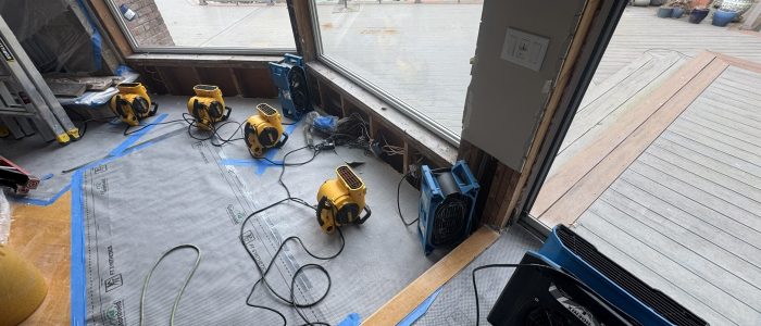 deck drying